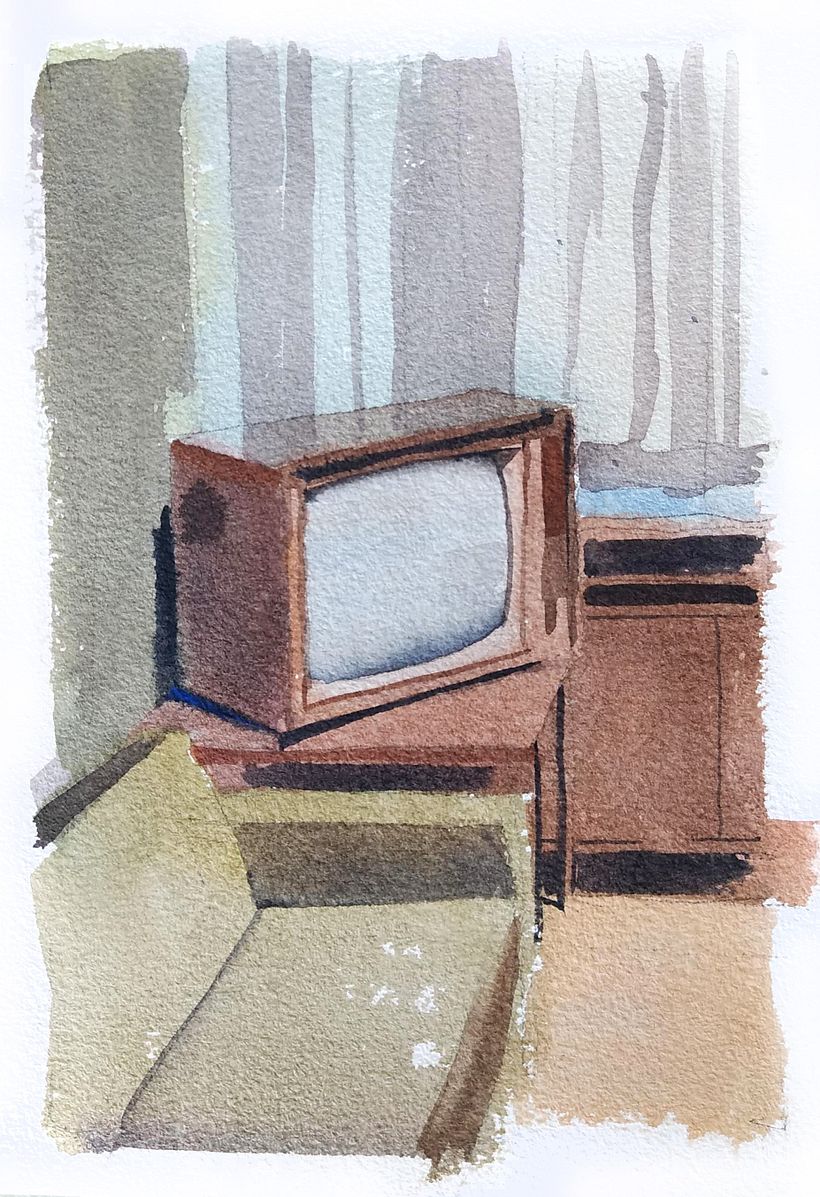 Everyday life watercolors 0