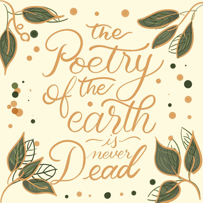 Concurso: Lettering para el Medio Ambiente 1