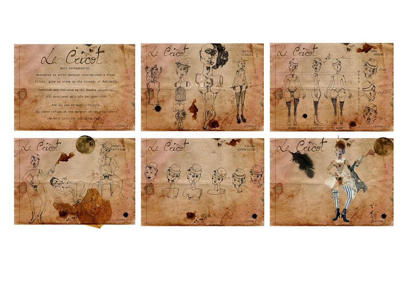 Le Cricot, stop motion puppet 2