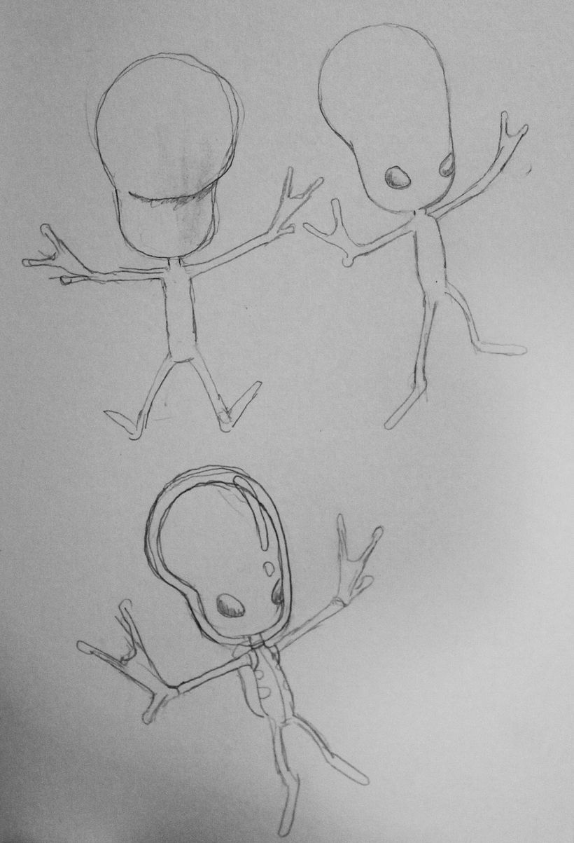Boceto Aliens