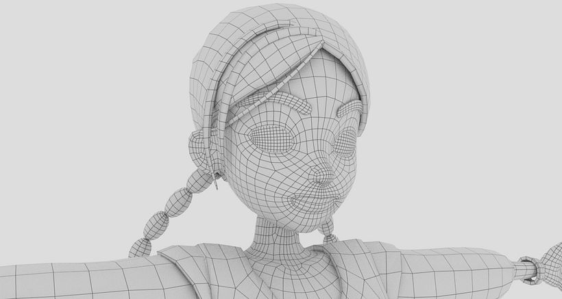 Zobeida - personaje 3D 1