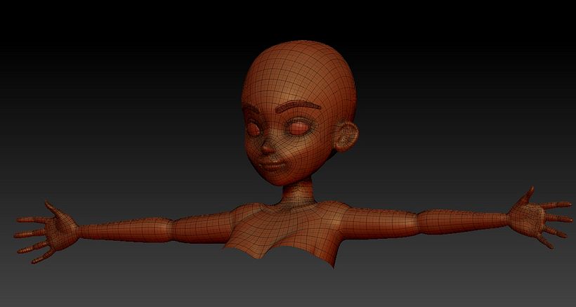 Projection en Zbrush