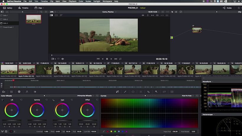 Davinci Tutorial: Color Grading for Beginners in 8 min 11