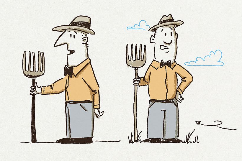 Self portrait: me as a gardener