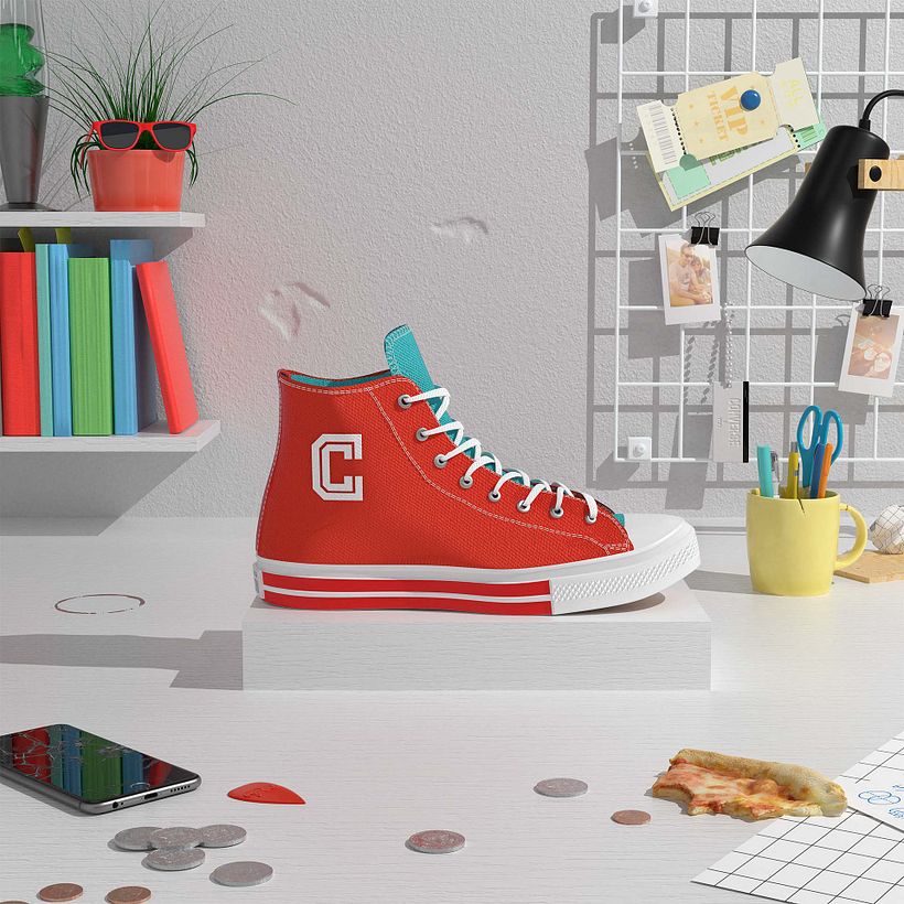 CONVERSE #COLLEGIATE 2 3