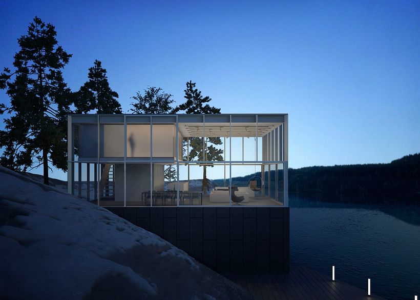 Mi Proyecto del curso: Representación de espacios arquitectónicos con 3D Studio Max 0