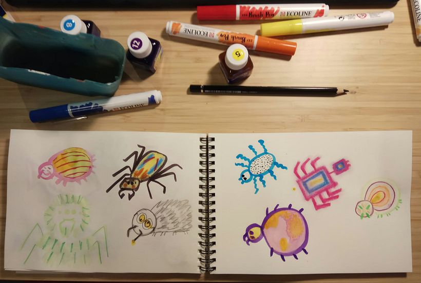 Mi Proyecto del curso: Técnicas de ilustración para desbloquear tu creatividad 1