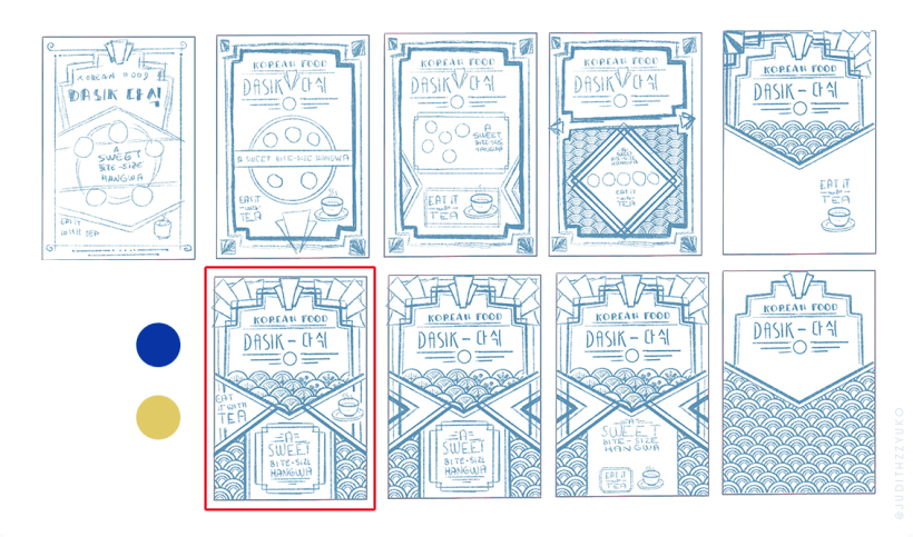 Boceto de póster / Judith Monsalvez