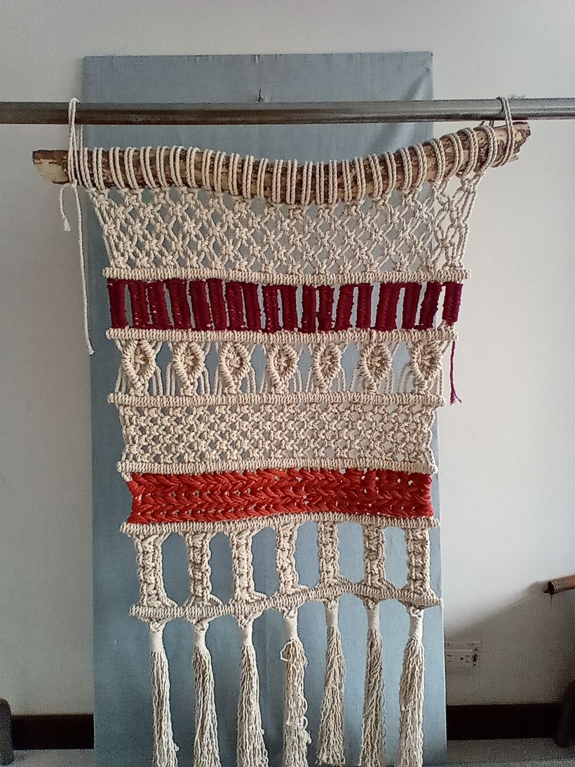 Mi Proyecto del curso: Macramé: nudos básicos y complejos -1