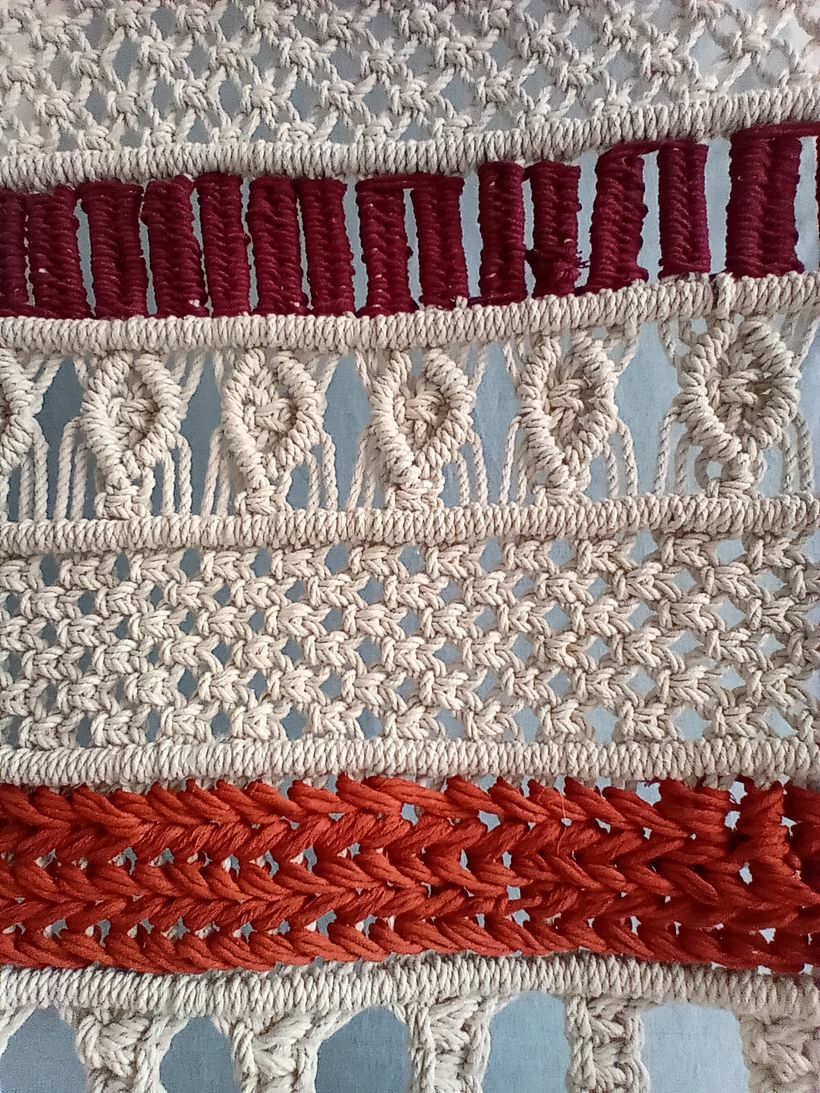 Mi Proyecto del curso: Macramé: nudos básicos y complejos 0