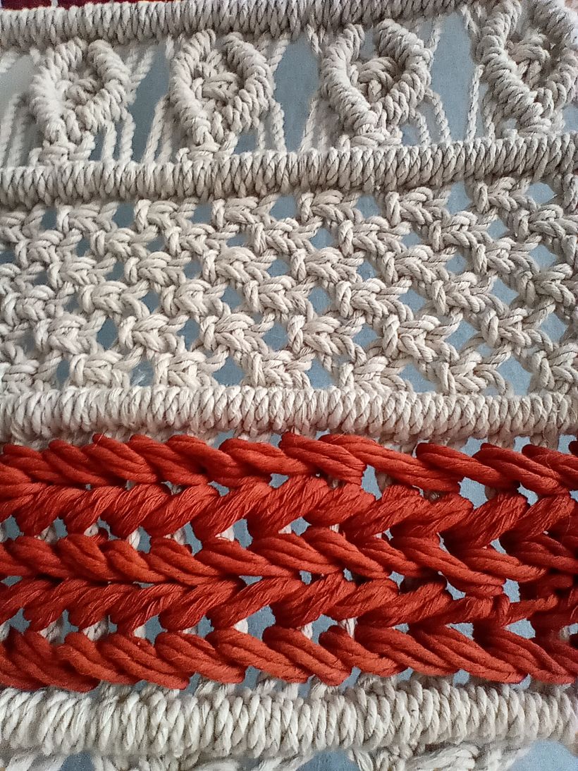 Mi Proyecto del curso: Macramé: nudos básicos y complejos 1