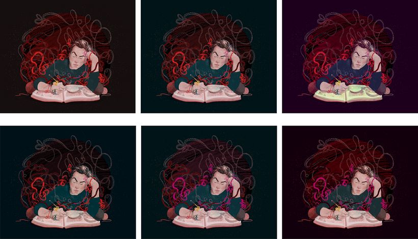 Colour process - small tweaks