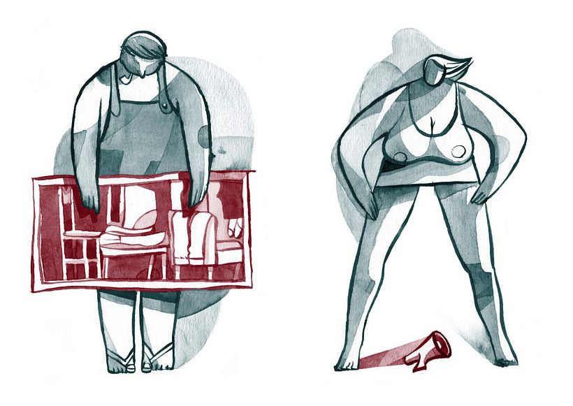 Ilustrações para o livro "Amaro Amor" 5