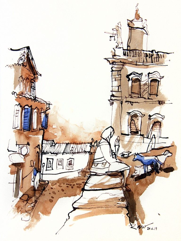 Ouro Preto - Urban Sketcher 3