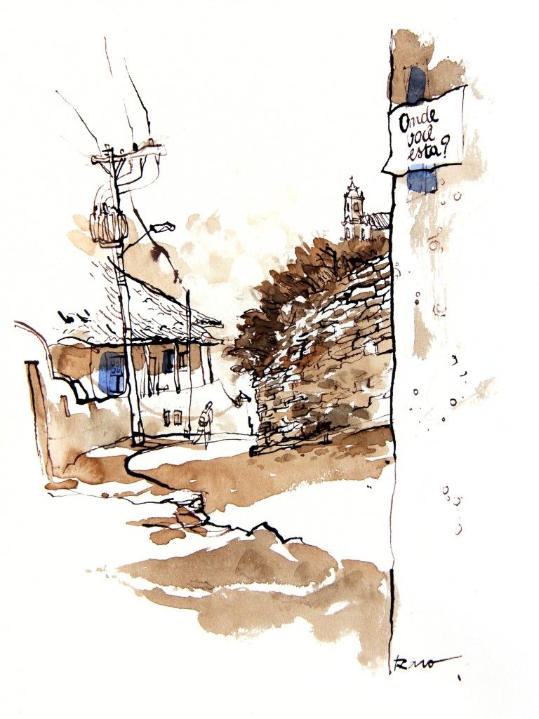 Ouro Preto - Urban Sketcher 5