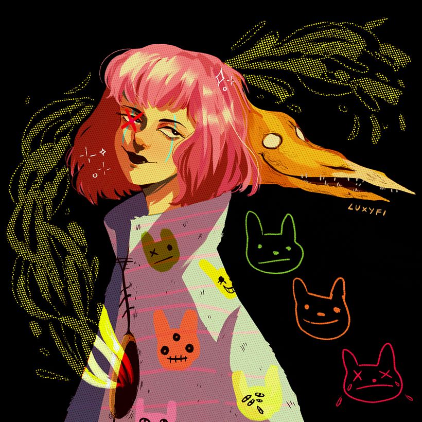 people, spark, and colors (digital art portafolio)  3