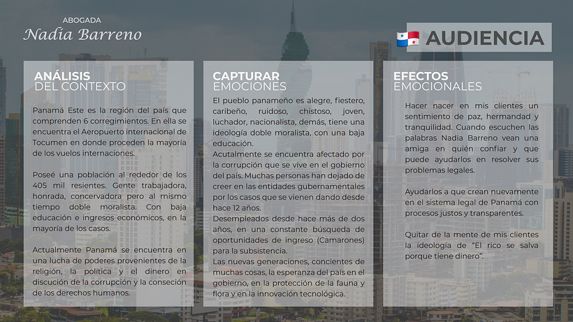 Nadia Barreno Abogada | #StoryTelling #ProyectoFinal 4