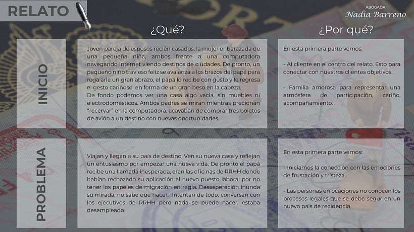 Nadia Barreno Abogada | #StoryTelling #ProyectoFinal 7