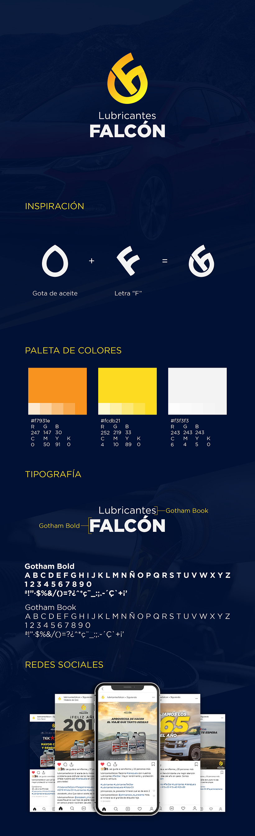 Branding - Lubricantes Falcón 0