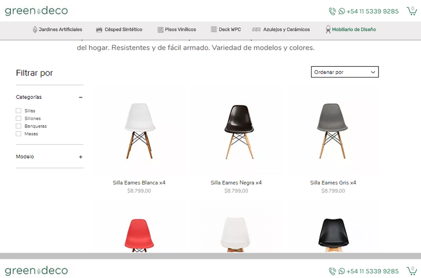 Green Deco - Definición de Estrategia de Marketing y Coordinación de Rediseño del Sitio 2