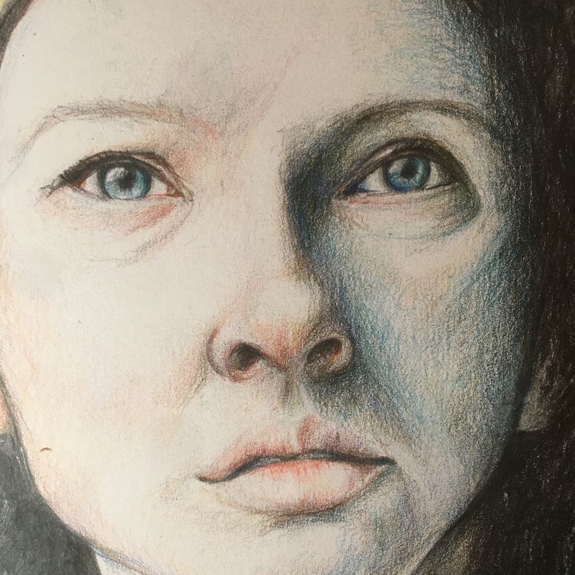 My project in Chiaroscuro Creative Portrait with Pencils course 0