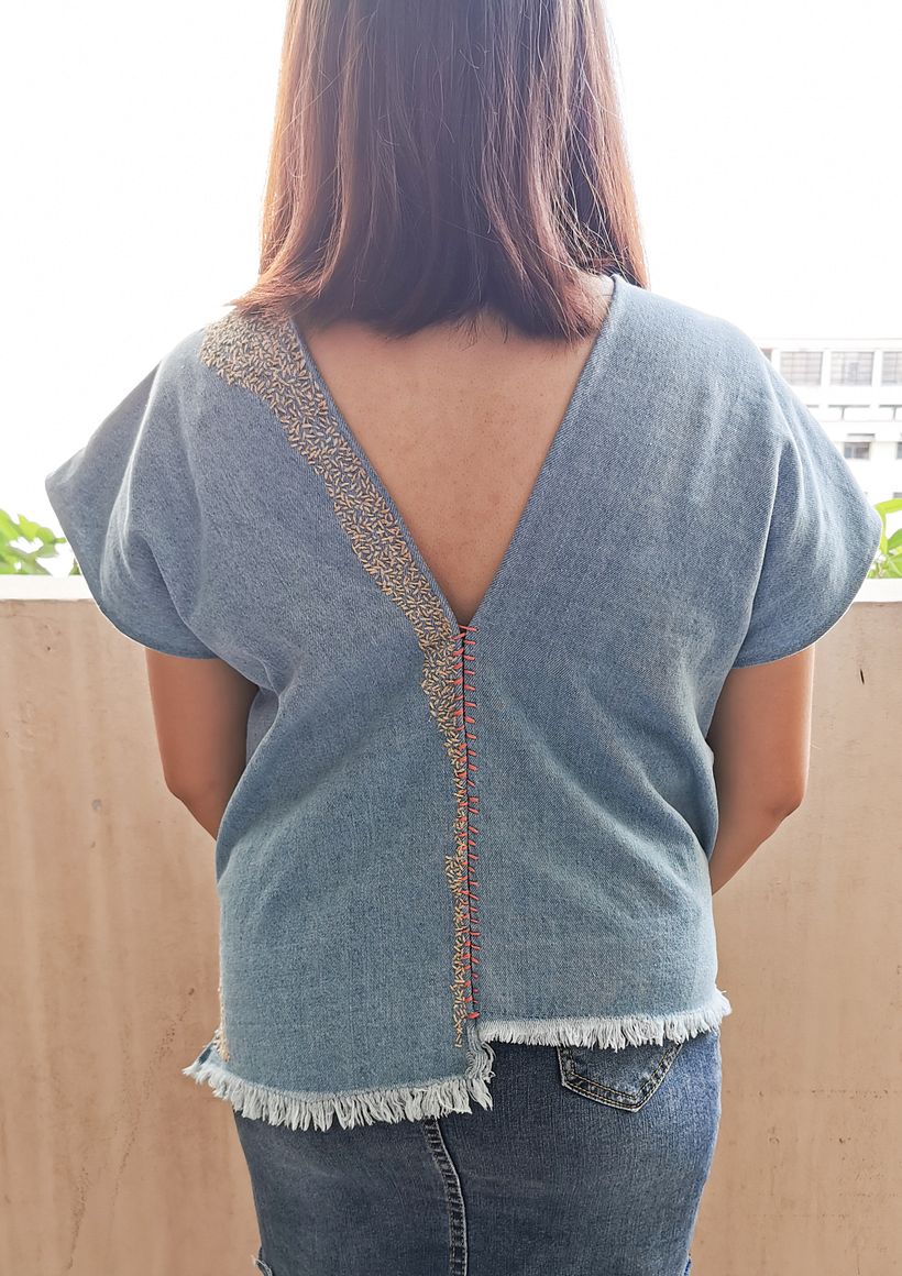 Back of the Blouse