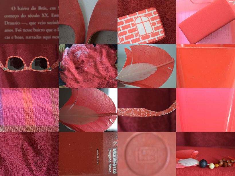 Colagem vermelha nº2