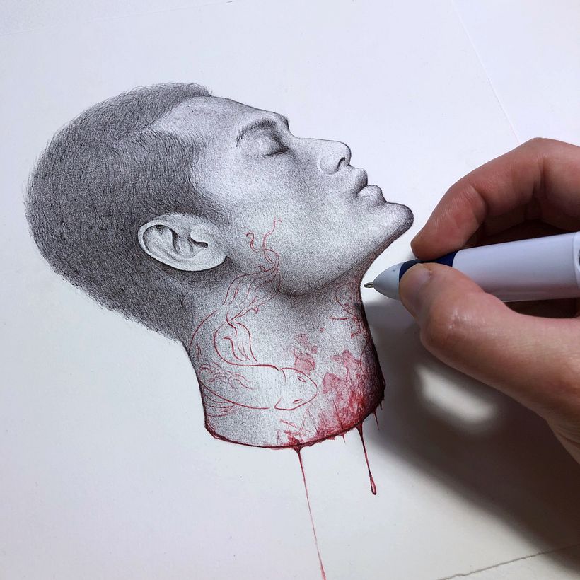 Pen & Watercolor Portraits 2