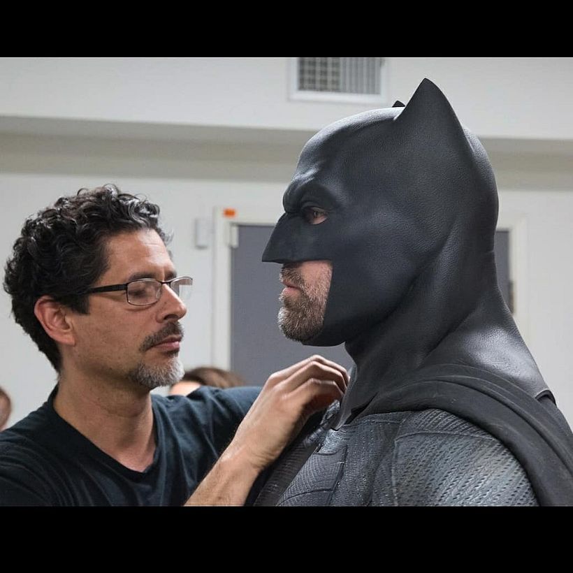 In Batman vs. Superman, José designed the costumes for Ben Affleck and Gal Gadot. Ironhead Studio