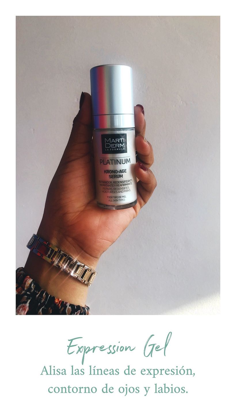 Utilice el curso para tener mejor manejo de las historias. Utilice esta marca de productos para la piel para practicar.