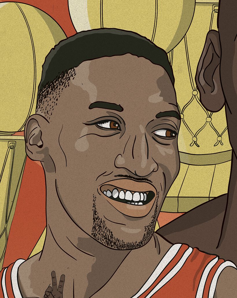 Detalle Póster The Last Dance - Scottie Pippen