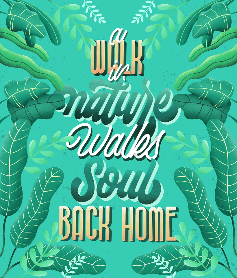 Concurso: Lettering para el Medio Ambiente 1