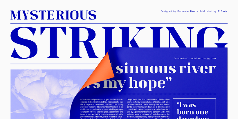 Signum: a system of letters from modules. 2