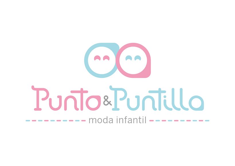 punto & puntilla - imagen de marca para moda infantil 0
