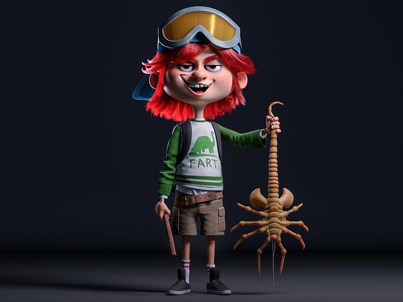 Alien hunter kid  0