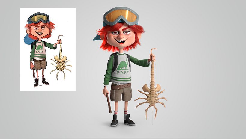 Alien hunter kid  4