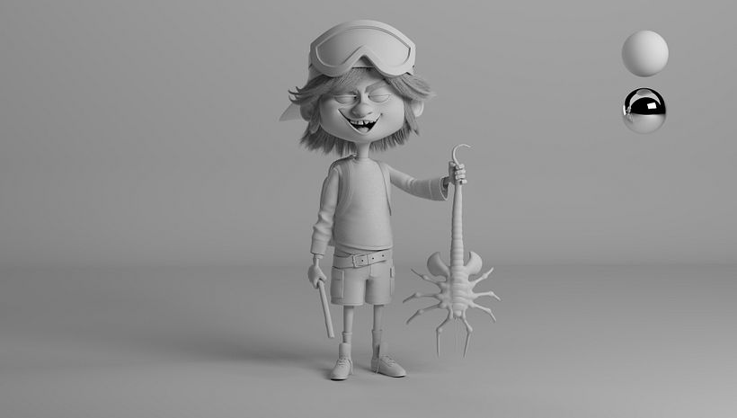 Alien hunter kid  8