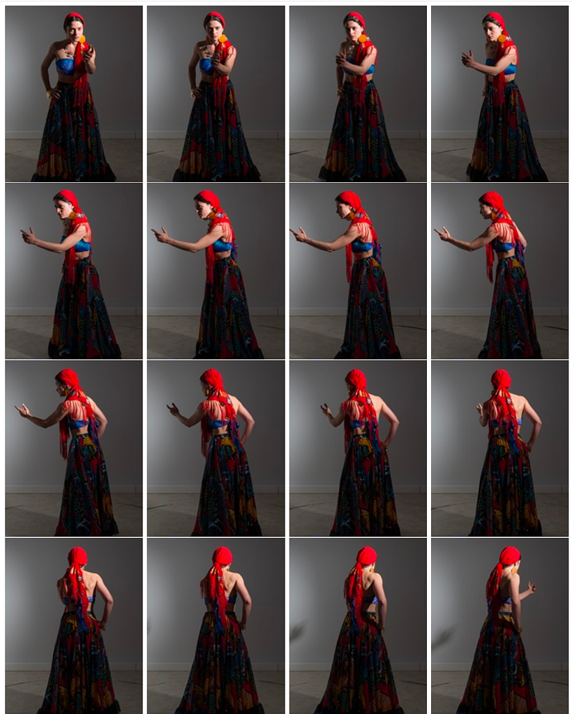 Pose Space for drawing poses