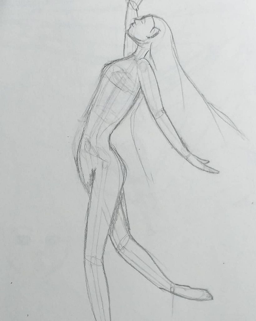 Mi Proyecto del curso: Dibujo anatómico para principiantes 2