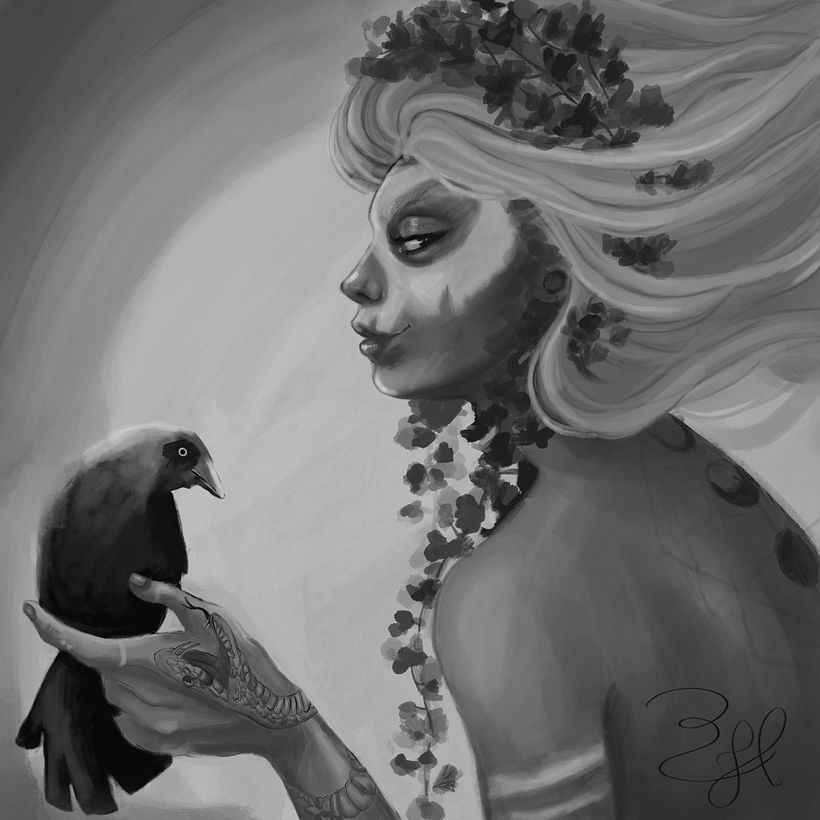 Ilustrador para portada de libro 1