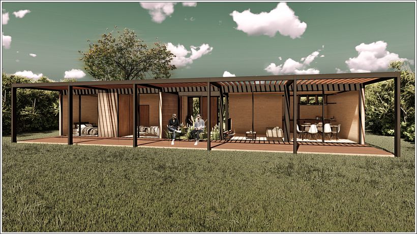 Mi Proyecto del curso: Ilustración digital de proyectos arquitectónicos -1