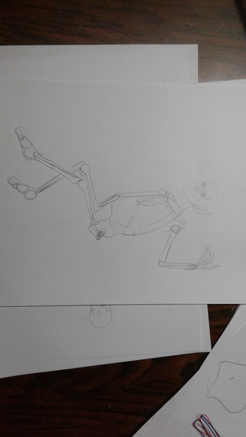 Mi Proyecto del curso: Dibujo anatómico para principiantes -1
