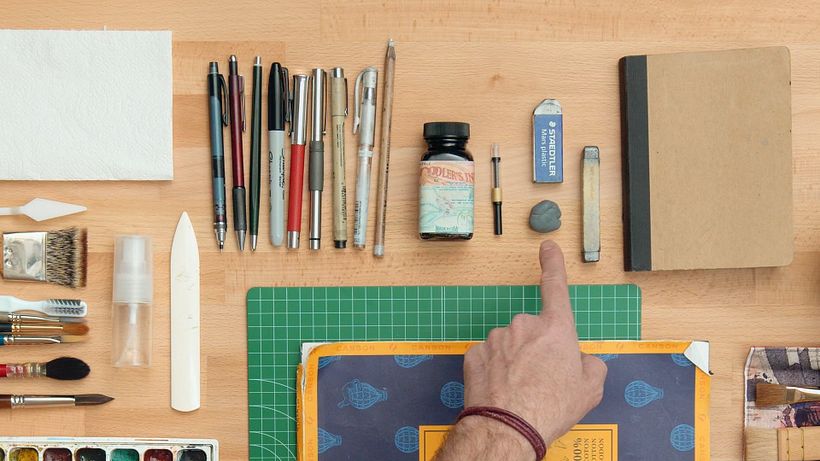 Materiales básicos para empezar a pintar con acuarelas 5