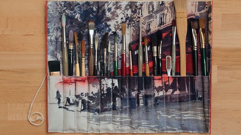 Materiales básicos para empezar a pintar con acuarelas 9