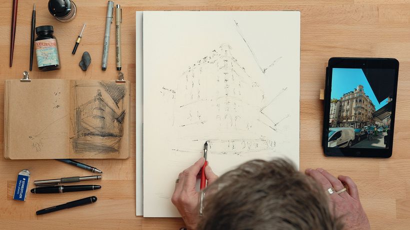 Materiales básicos para empezar a pintar con acuarelas 7