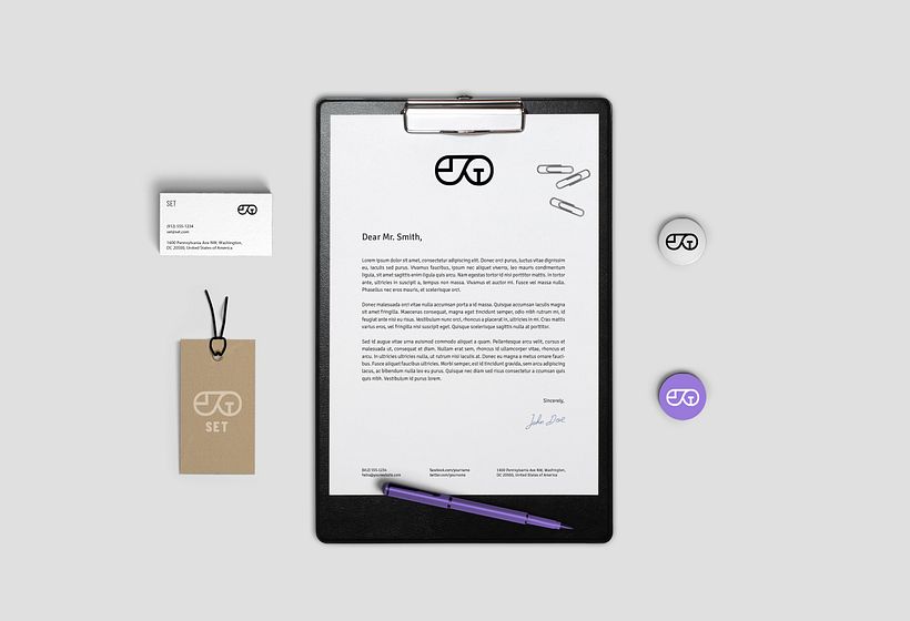 brand identity set 10