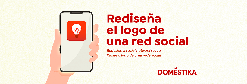 Rediseña el logo de una red social y gana un curso 0