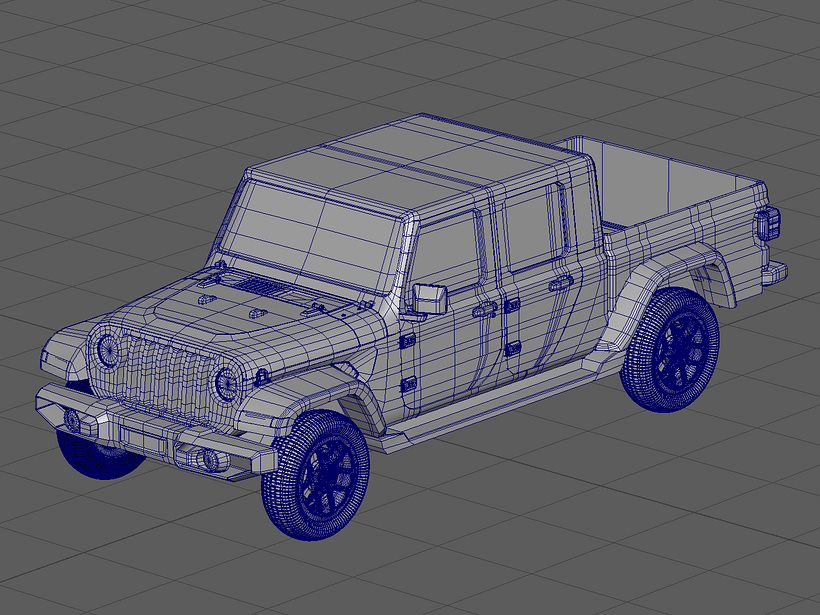 Mi Proyecto del curso: Introducción al modelado de vehículos en 3D - 3D