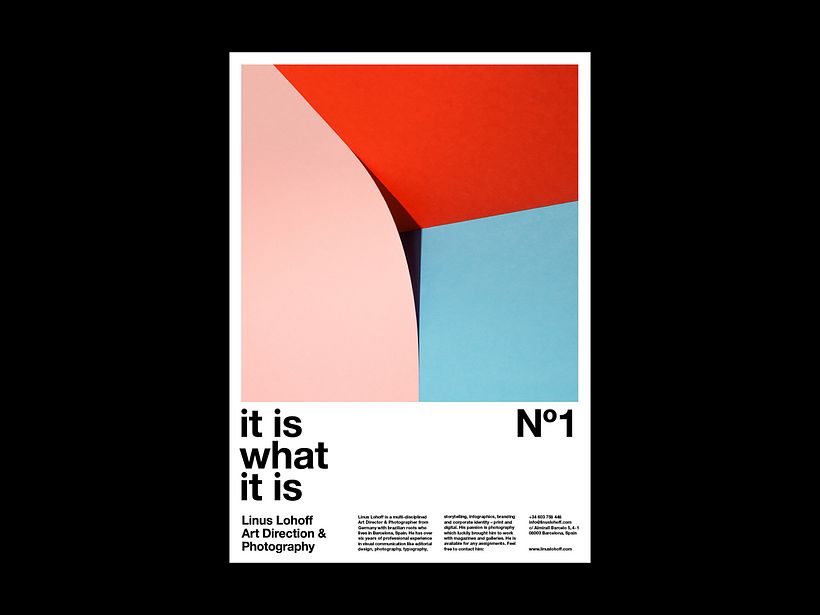 "It is what it is" Poster Series -1