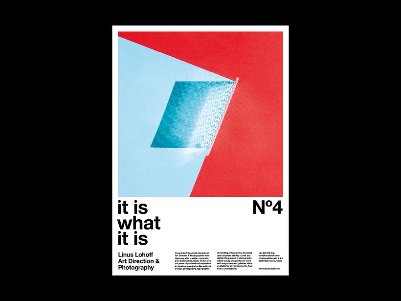 "It is what it is" Poster Series 2